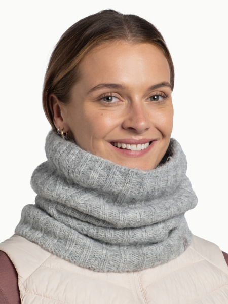 Шарф Buff Knitted Neckwarmer NERLA (; one size; Grey)